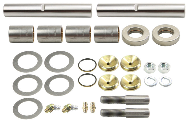 Moog Ford E-250 Econoline king pin bushing set, part number B7069, showing metal bushings for vehicle suspension repair.