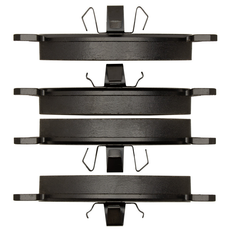 Volkswagen Jetta sedan front R1 Concepts OE brake pads, high-performance automotive brake pads with branding visible