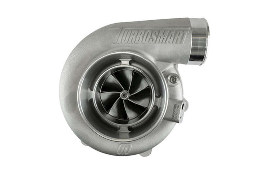 Turbosmart 7170 T4 0.96AR externally wastegated TS-1 turbocharger with turbine and wastegate components for high-performance engines.