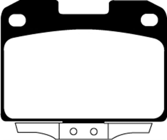 EBC Greenstuff rear brake pads for Dodge Stealth 3.0 4WD, performance brake pads for enhanced stopping power