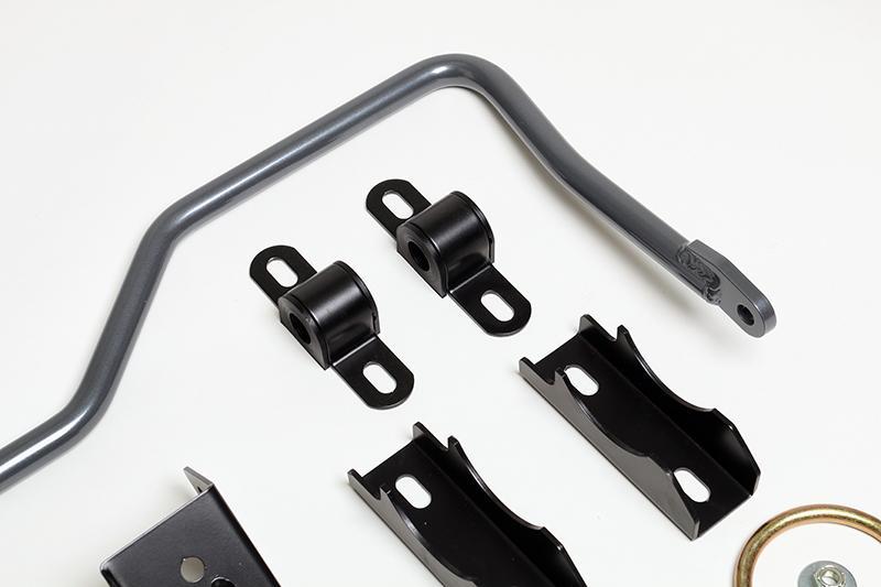 Progress LT rear sway bar for Toyota Tacoma 2016-2021, 0.875 inch (22mm) diameter, automotive suspension upgrade.