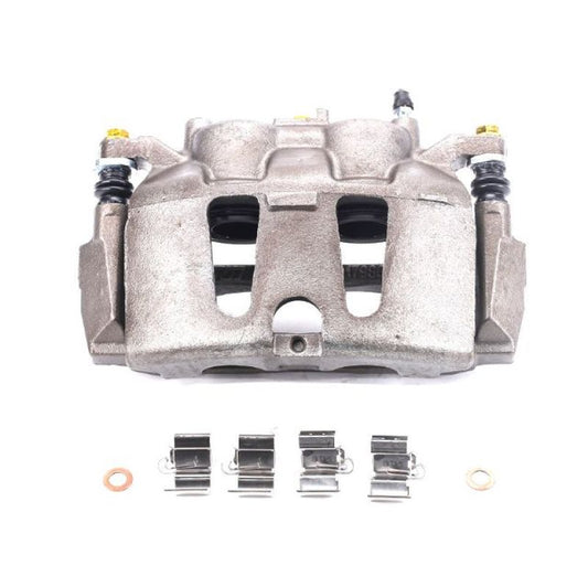PowerStop front left brake caliper with bracket for 2017 Chrysler Pacifica, OE-style automotive brake part.