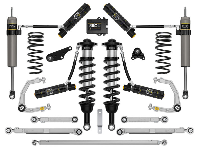 ICON 24 Land Cruiser 250 Series 1.25-3in Lift Stage 12 Suspension System Billet