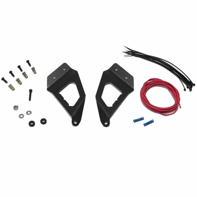 Putco roof bracket kit for Chevrolet Suburban 2007-2014, 50-inch curved brackets shown on vehicle roof.