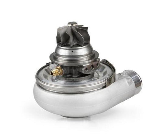 Garrett G38-1000 62mm G-Series II Supercore assembly with turbine wheel and compressor housing for turbocharger upgrade.