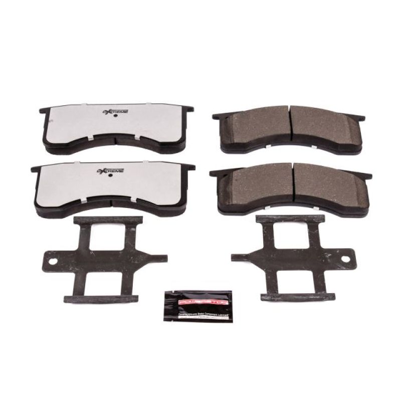 PowerStop Z36 brake pads for Chevrolet C4500 Kodiak truck, front or rear, with hardware, designed for performance braking.
