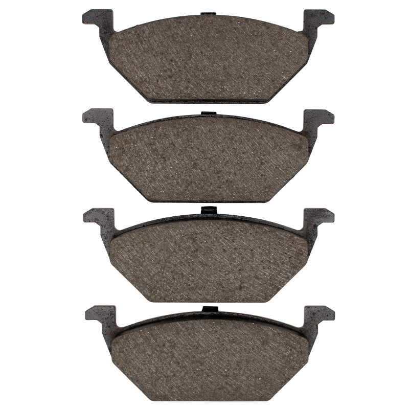 Volkswagen Jetta sedan front R1 Concepts OE brake pads, high-performance automotive brake pads with R1 branding and detailed surface.