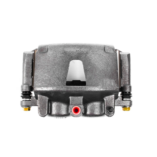 PowerStop front left OE brake caliper with bracket for Jeep Commander 2006-2010, showing the caliper assembly on a white background.