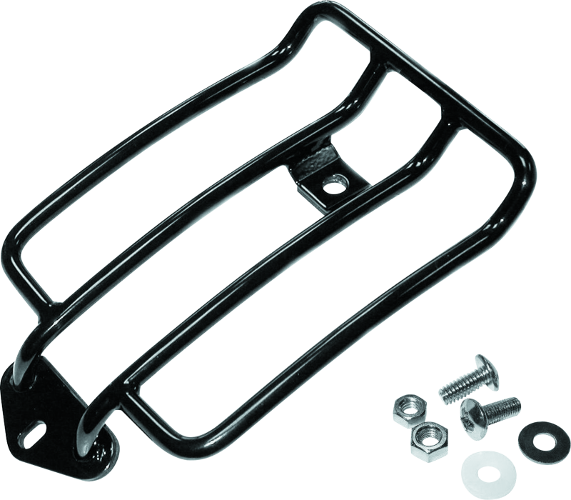 Bikers Choice 04-22 XL With Solo Seat Black Luggage Rack - Standard Models