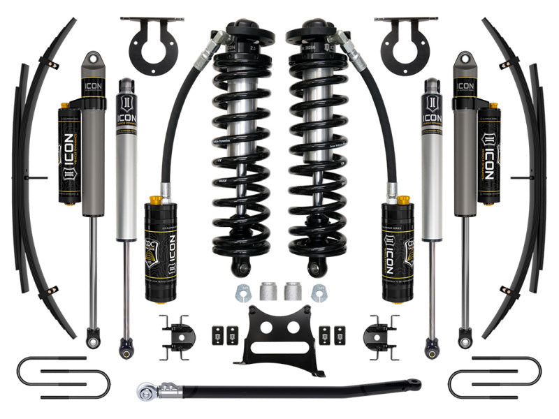 ICON 08-10 Ford F250/F350 2.5-3in Stage 4 Coilover Conversion System w/ Expansion Pack
