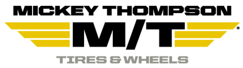 Mickey Thompson 5.28-inch diameter 6x5.5 bolt-on open wheel center cap with polished finish, designed for off-road vehicles.
