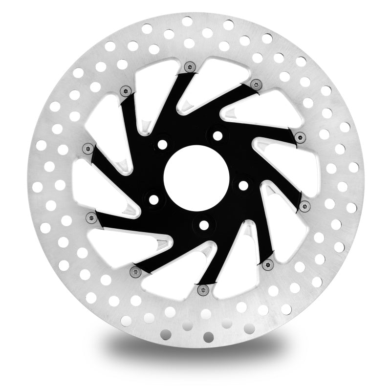 Performance Machine Disc/Carr 11.8 Del Rey Rear Left - Contrast Cut Platinum