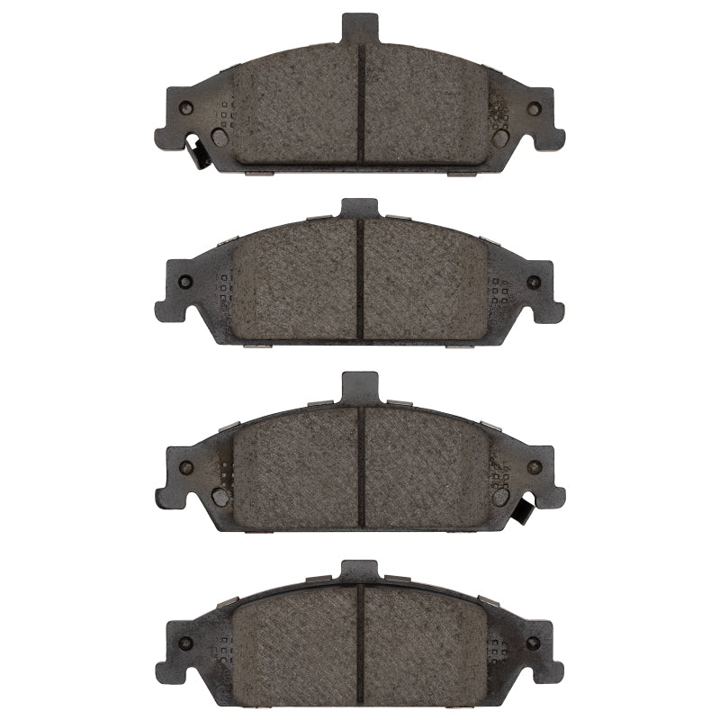 R1 Concepts Chevrolet Classic front OE brake pads for 1997-2005 models, high-performance automotive brake pads.