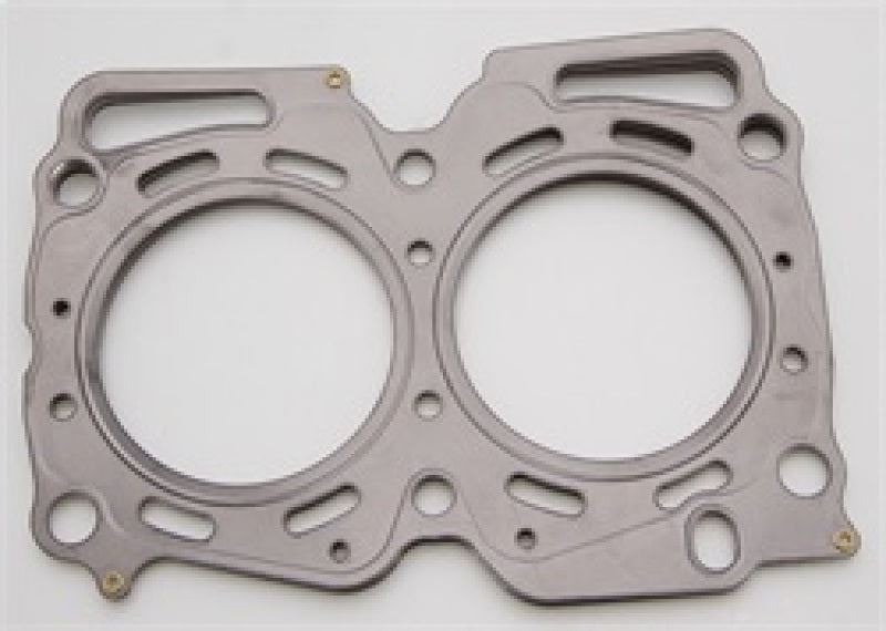 Cometic Subaru EJ20GN turbo head gasket, 93mm MLS head gasket for DOHC 16V turbo engine, black gasket with metal layers.