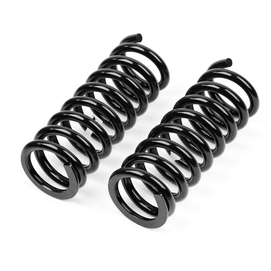 Old Man Emu front coilover spring for Jeep Cherokee, ARB / OME coil spring in a close-up view showing coil details