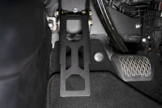 DV8 Offroad adjustable dead pedal covers for Jeep Wrangler JL 2018-2020, rugged pedal accessories for off-road vehicles