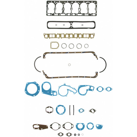 Fel-Pro FS 7191 S-1 engine gasket set with various gaskets and seals for automotive engine repair.