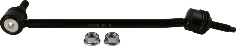 Moog front right sway bar endlink for 2017 Mercedes-Benz E400, automotive suspension stabilizer bar link.