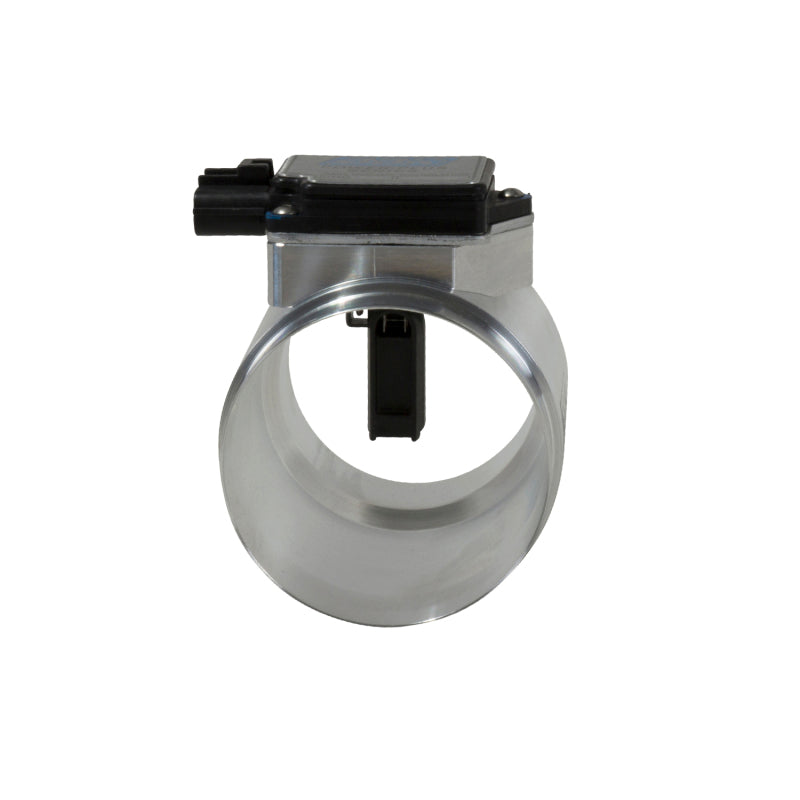 BBK 86-93 Mustang 5.0 mass air flow sensor with 76mm cold air calibration, CNC billet housing, designed for 24 lb injectors.