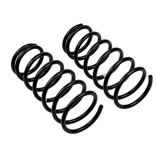 Front right coilover spring for R50 by Old Man Emu, ARB / OME coil spring for vehicle suspension, shown in black and metal finish.