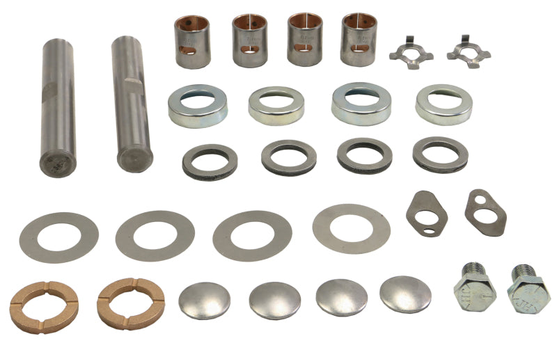 Moog Fargo A108 Van King Pin Set bushing kit for 1967-1970 Dodge Fargo A108 vans, showing bushings and hardware.