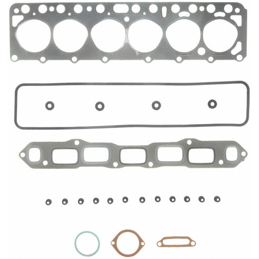 Fel-Pro HS 21219 B engine cylinder head gasket set showing multiple gaskets and sealing components for automotive repair.