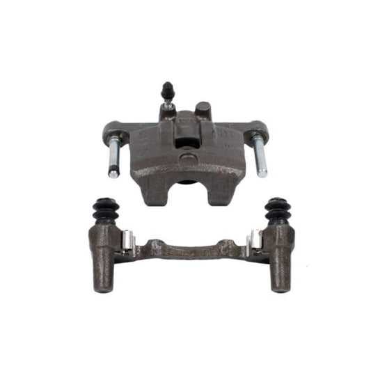 PowerStop rear left OE brake caliper with bracket for Chrysler 200 (2011-2014), auto specialty design, black finish, visible mounting points.