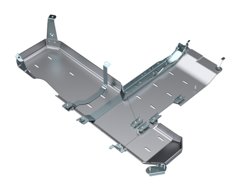 Artec Industries 18-25 Jeep Wrangler JL Sahara T-Case and fuel skid plate, 2-door, aluminum construction, for 3.6L and 2.0L engines