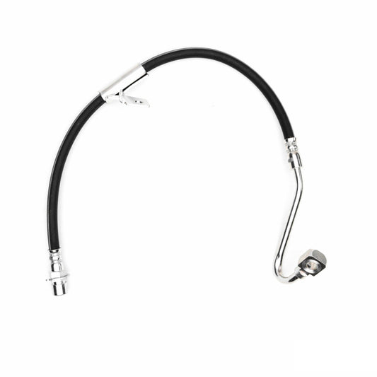 DFC Chevrolet S10 front right brake hose from brake line kit, durable rubber with fittings for reliable brake system connection.