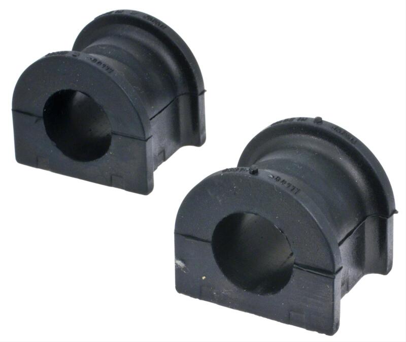 Moog Lexus LX470 front sway bar bushing, automotive suspension part, showing the rubber bushing for vehicle stability.