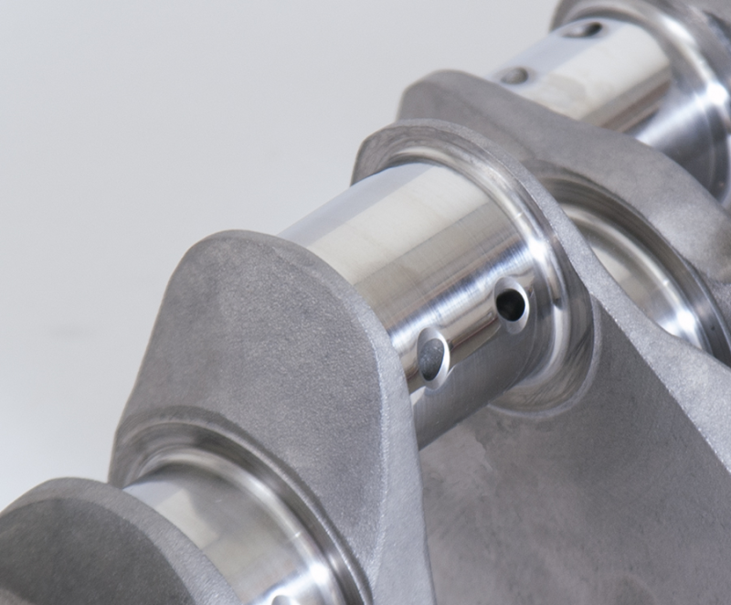 Eagle Chevrolet 305/350 two-piece rear seal forged 4340 steel crankshaft with 3.75-inch stroke for high-performance engine builds