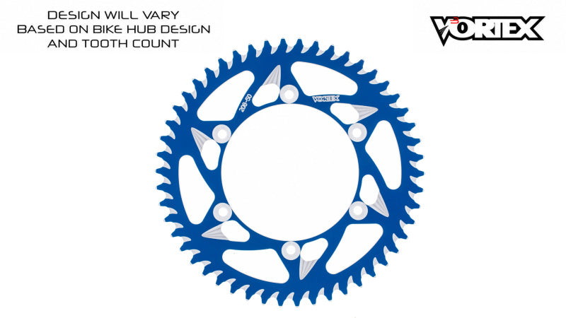 Vortex Racing 39 Tooth 520 Rear Sprocket - Blue
