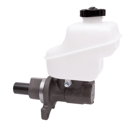 DFC 08-12 Chrysler 300 brake master cylinder shown in a close-up image, highlighting the metal body and connection ports.