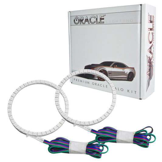 Oracle Lighting LED fog light halo kit with ColorSHIFT for Toyota Sequoia 2008-2016, showcasing vibrant illuminated fog light rings.