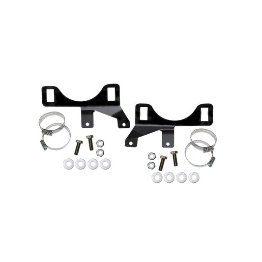 Skyjacker RAM 2500/3500 lift kit with rear blocks and bent components, designed for enhanced off-road performance and vehicle height.