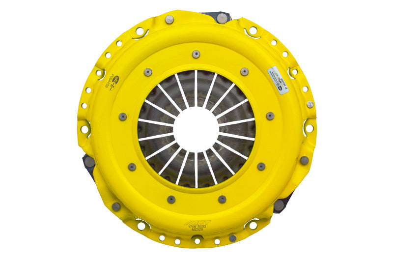 ACT heavy-duty clutch pressure plate for Mazda MX-5 Miata ND 2016-2017, showing the metal pressure plate with mounting bolts.