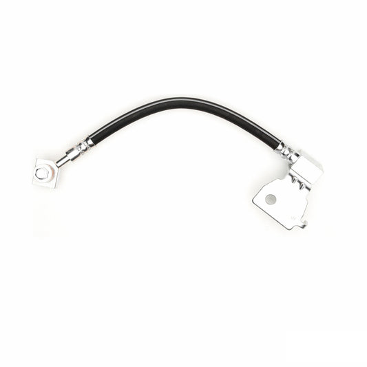 DFC Ford Mustang rear-left brake hose from brake line kit, rubber and metal components for vehicle brake system.