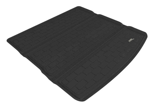 Black 3D MAXpider Dodge Journey Kagu cargo liner made of rubber, custom-fit floor mat for 2009-2020 models.