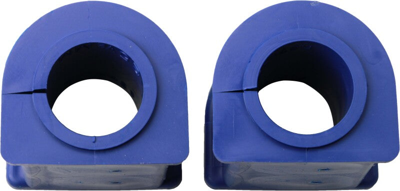 Moog Dodge Dakota front to frame sway bar bushing kit showing black rubber bushings and metal brackets for suspension.