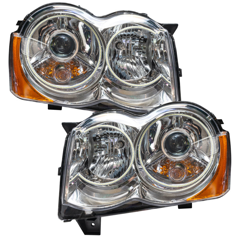 Oracle 08-10 Jeep Grand Cherokee SMD HL - HID - ColorSHIFT w/ BC1 Controller