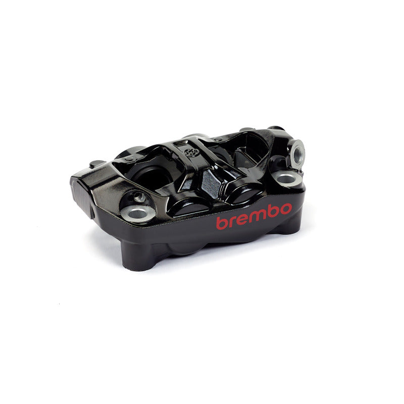 Brembo OE brake calipers for Ducati Panigale V2/V4 S Tricolore and RSV4 1100, front and rear, in black with Brembo branding