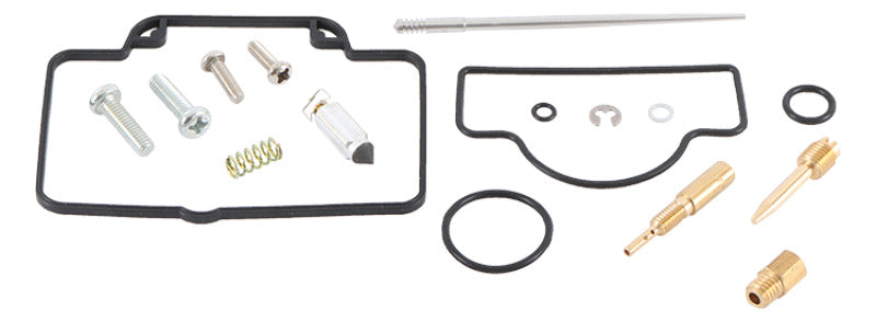 All Balls Racing Yamaha YZ250 carburetor rebuild kit for models 92-94, includes gaskets and components for engine maintenance.