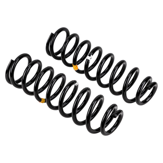 Old Man Emu front coilover coil spring for race use, 4-inch length, designed for off-road vehicle suspension.