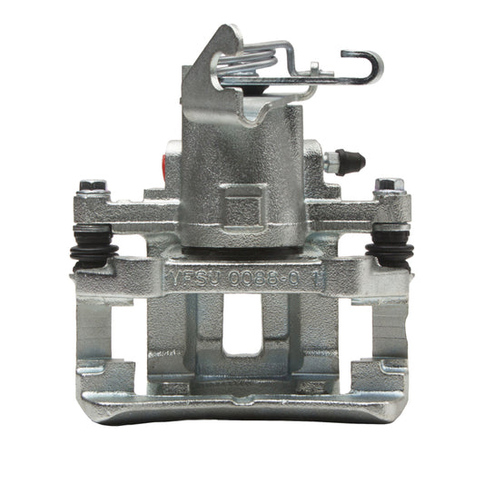 Silver zinc coated DFC 05-14 Ford Mustang rear OE brake caliper with premium design and durable construction.