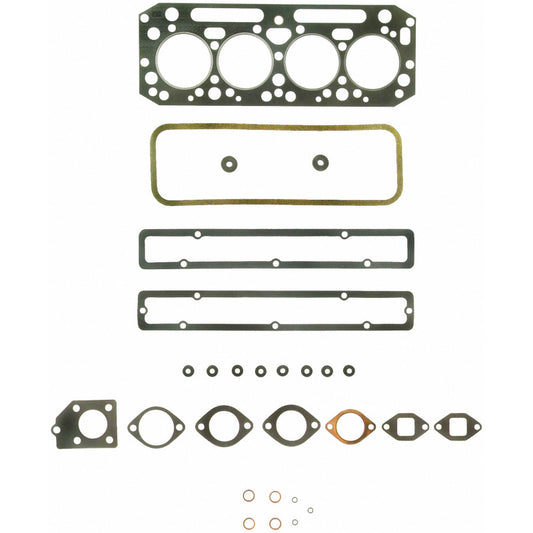 Fel-Pro HS 9029 B engine cylinder head gasket set showing multiple gaskets and sealing components on a white background.