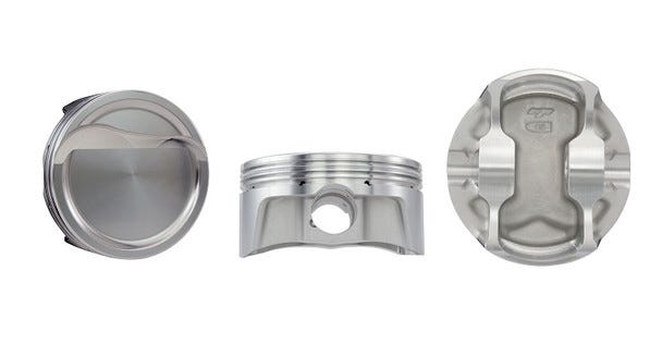 CP BULLET SERIES PISTON SET - 4.065" BORE - 4.000" STROKE - 6.125" ROD - 11.2CC DISH - BLS1007-STD
