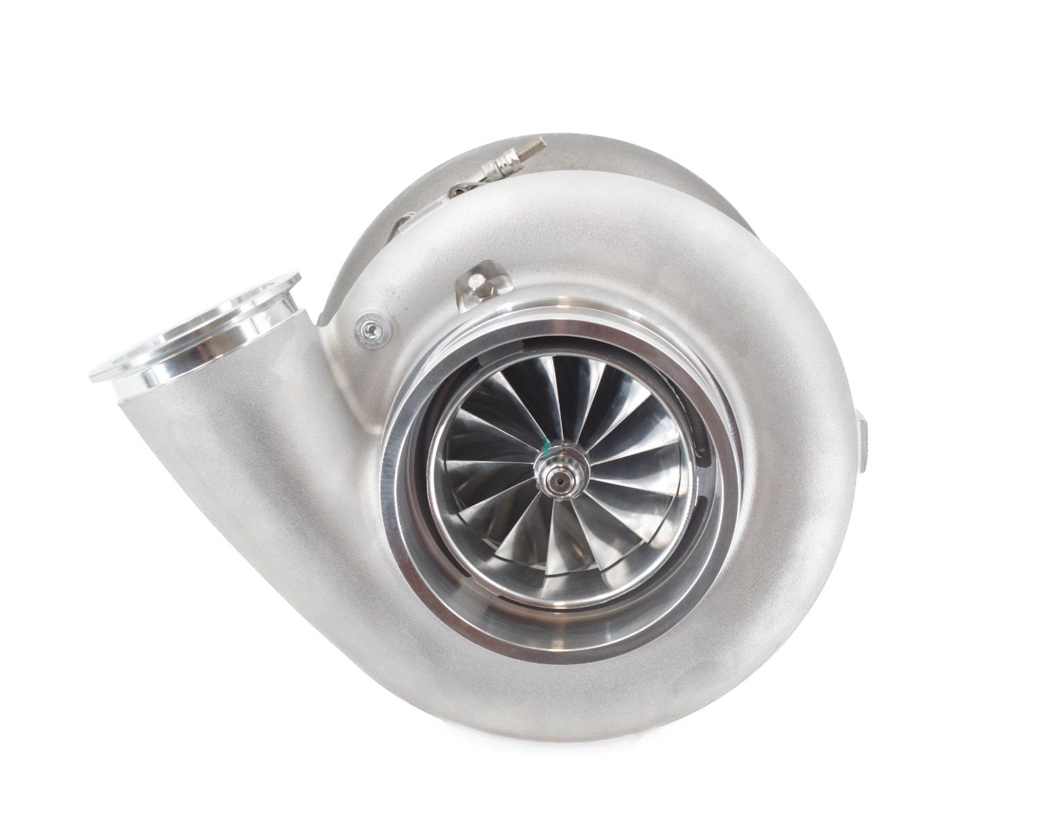 BTR 88112 ( G57 88/118 ) TRI BALL BEARING TURBOCHARGER - V-BAND FLANGE - BILLET WHEEL - 1.25AR