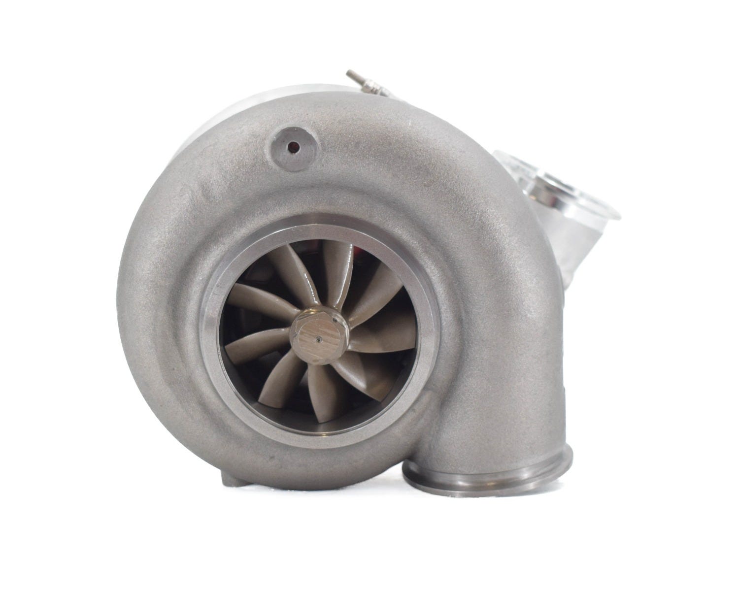 BTR 98112  ( G57 98/118 ) TRI BALL BEARING TURBOCHARGER - V-BAND FLANGE - BILLET WHEEL - 1.25AR