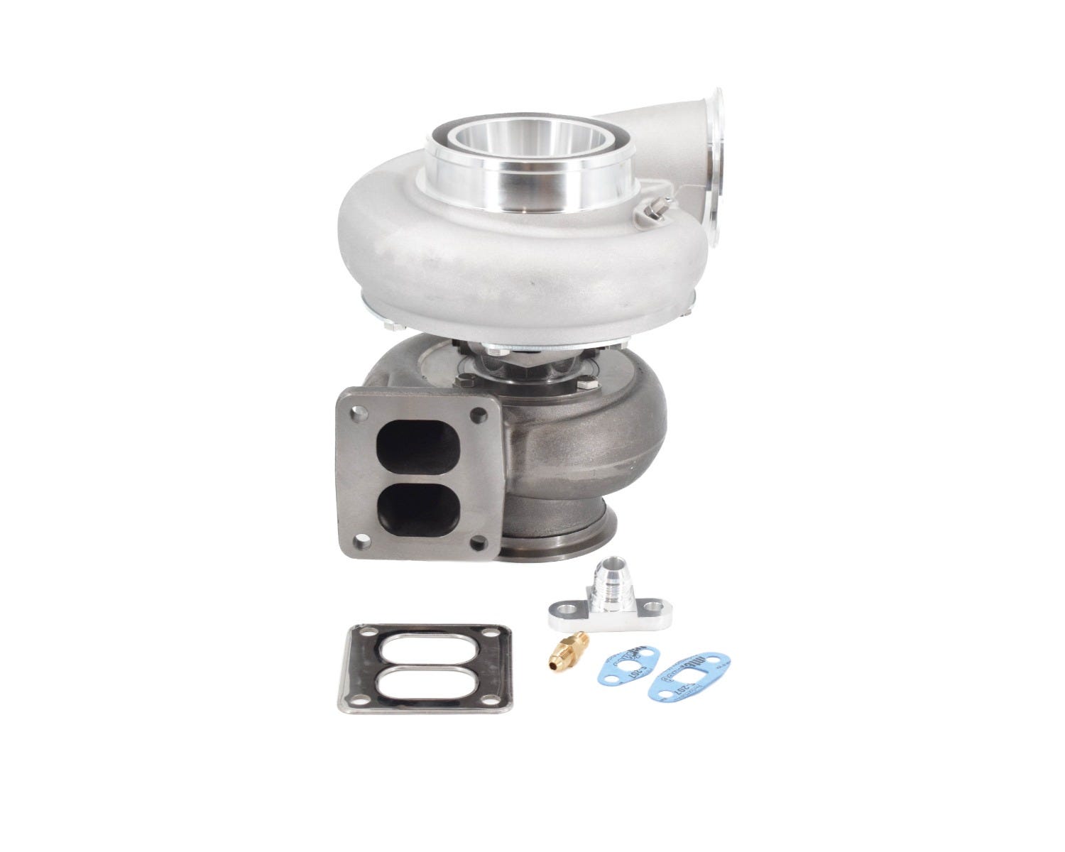 BTR 7875 GEN 3 JOURNAL BEARING TURBOCHARGER - T4 FLANGE - BILLET WHEEL - 1.25 AR