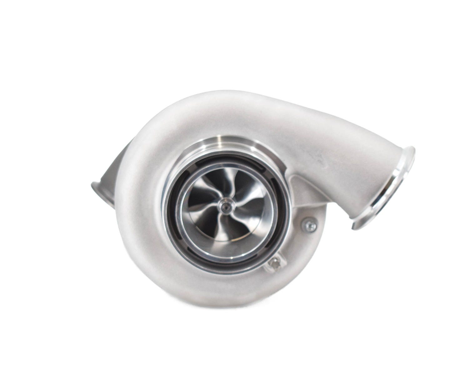 BTR 7875 GEN 3 DUAL BALL BEARING TURBOCHARGER - V-BAND FLANGE - BILLET WHEEL - 1.28 AR